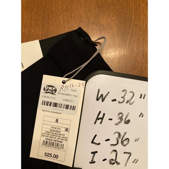 Women's High-Rise Skinny Ankle Pants - A New Day Size 8 - Picture 8 of 8